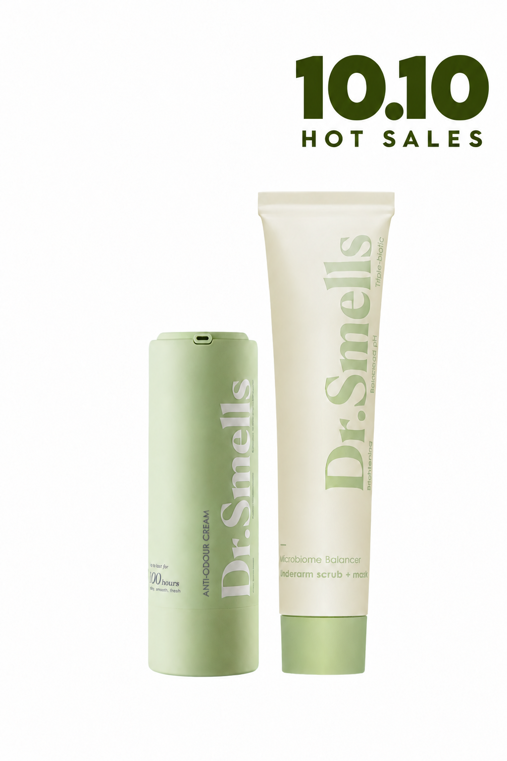 10.10 Promo : Scrub & Anti-Odour Cream Set (Best Seller)